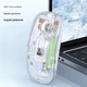 Бездротова прозора акумуляторна мишка Dual-mode mouse 2.4 ГГц+Bluetooth 5.0 - зображення 4