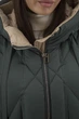 Жіночий зимовий пуховик з качиного пуху, casual стиль, зелений Snow Owl (зелений, L), 42073, 24686 - изображение 5