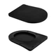 Унитаз подвесной Qtap Scorpio Ultra Quiet с сиденьем с сиденьем Soft-Close MATT BLACK QT14332380AMB - изображение 8