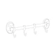 Тримач Lidz Oreo 0804 4 гачка LDORE0804CRM22175 Chrome - зображення 2