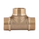 Трійник латунний Thermo Alliance Standart 3/4" (Н×Н×Н), PN25 - зображення 4