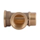Трійник латунний Thermo Alliance Standart 3/4" (В×В×Н), PN25 - зображення 5