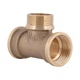 Трійник латунний Thermo Alliance Standart 3/4" (В×Н×В), PN25 - изображение 3