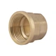 Муфта перехідна латунна Thermo Alliance Standart 1" × 3/4" ВВ, PN25 - изображение 1
