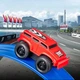 Игровой набор «Магнитный автомобильный трек» Homiqo, антигравитационная машинка, детский гоночный трек - изображение 6