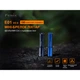 Фонарь ручной Fenix E01 V2.0 голубой - изображение 2