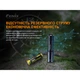 Фонарь ручной Fenix E01 V2.0 голубой - изображение 8