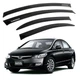 Дефлектори вікон вітровіки Honda Civic 4D 2006-2011 3M Скотч Voron Glass - зображення 1