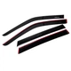 Дефлектори вікон вітровики Daewoo Nexia 1995-2011 Скотч 3M Voron Glass - зображення 5