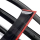 Дефлектори вікон вітровики Hyundai Santa Fe 2006-2012 (Voron Glass) VH21606 - зображення 3