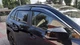 Дефлектори вікон вітровики Benke для Toyota Rav 4 2018- (Хром Молдін Нержавіюча 3D) - изображение 3