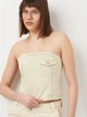 Футболка женская Zara 5520/751 XS Светло-желтая (05520075104014) - изображение 8