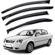 Дефлектори вікон вітровики Opel Vectra C Седан 2002-2008 Voron Glass - зображення 1