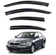 Дефлектори вікон вітровики Skoda Octavia A5 Liftback 2004-2013 Скотч 3M Voron Glass - зображення 1