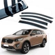 Дефлектори вікон вітровики HIC для Kia Sorento 2015-2020 (K42) - изображение 1