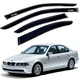 Дефлектори вікон вітровики для Bmw 5 (E39) 1995-2003 Скотч 3M Voron Glass - изображение 1