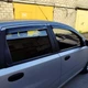 Дефлектори вікон вітровики Chevrolet Aveo T200 2002-2011 Хечбек Скотч 3M Voron Glass - зображення 6