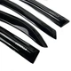 Дефлектори вікон вітровики Acrylic для Toyota Corolla (E140 - E150) 2007-2014 Гнучкі - изображение 3