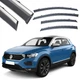Дефлектори вікон вітровики Benke для Volkswagen T-Roc 2018- Хром Молдинг З Нержавіючої Сталі 3D - изображение 1
