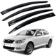 Дефлектори вікон вітровики Acrylic для Skoda A5 2004-2014 Liftback Гнучки - зображення 1