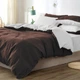 Комплект постельного белья Mirson Семейный 2 x 143x210 см Soft Elegance Oliana 18-0000 + 19-1230 Микросатин (2200010919028) - изображение 4