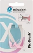 Набор запасных ершиков Miradent Pic-Brush Pink xx-fine 1.6 мм 6 шт (4250107600139) - изображение 1