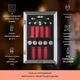 Холодильник вітрина KLARSTEIN Beersafe 70 Birra панорамні скляні двері з нержавійки (10046065) - зображення 5