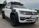 Бокові пороги Dakar V2 з LED (2 шт, метал) для Volkswagen Amarok 2010-2022 рр - зображення 2
