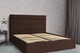 Двуспальная кровать RidneTut Edison 180х200 см с подъемным механизмом Lili 18 Какао (334100131-18180) - изображение 4