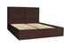 Двуспальная кровать RidneTut Johnson Lite 160х200 см Lili 18 Какао (33410010-18160) - изображение 2