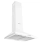 Витяжка купольна Minola HK 5214 WH 700 LED (700 м3/год, 3 швидк., кнопкове кер.) 255952 - изображение 2