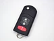 Выкидной ключ Mazda 2/3/5 CX-7 CX-9 06-15 2+1 кнопки 315Mhz MAZ-24R BGBX1T478SKE125-01 4D-63 - изображение 2