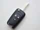 Выкидной ключ Chevrolet Cruze Orlando 2008-2015 3 кнопки 433Mhz HU-100 7941 ID46 - изображение 1