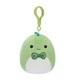 Мягкая игрушка на клипсе Squishmallows Дино Дэнни 9 см Разноцветная - изображение 1