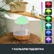Ночник увлажнитель с эффектом дождя Cloud Rain Humidifier Диффузор и увлажнитель воздуха в комнату - изображение 4