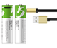 Комплект батарейки AAA 2 шт с разъемом USB Type-C от Smartoools на 1.5V/750mWh - изображение 1