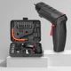 Мини электроотвертка аккумуляторная с насадками в кейсе USB / Шуруповерт Onkel.J 48в1 - изображение 8