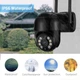 Вулична зовнішня поворотна Wi-Fi IP-камера відеоспостереження PTZ-D4 ICSEE 4.0MP з датчиком руху, записом на sd-карту та віддаленим доступом із передачею на телефон - зображення 5