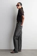 Женские джинсы COS straight-leg 24 washed black - изображение 2