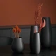 Ваза Asa Selection Ease 320 мм черная керамогранит 91032174 - изображение 2