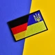 Набір шевронів 2 шт на липучці: Прапори Німеччини та України, Німеччина, ФРН, вишитий патч - зображення 9