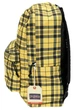 Городской рюкзак 25L Jansport Superbreak желтый в клетку - изображение 4