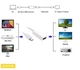 Адаптер Thunderbolt MiniDisplay Port к HDMI переходник для Apple MacBook Pro и Microsoft Surface - изображение 4