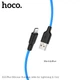Кабель Hoco Lightning Silicone X21 Plus |1m, 2.4A| black-white - зображення 9