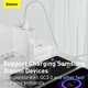 Кабель Baseus Type-C Simple Wisdom Data Cable Kit |1.5m, 5A| (2PCS-Set) (TZCATZJ-02) - зображення 5