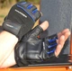 Рукавички для фітнесу PowerPlay 9058 Thunder чорно-сині M - зображення 4