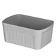 Ящик з кришкою для зберігання Ardesto ARHC2506G 32х21.5х14 см сірий - зображення 3