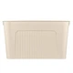 Ящик з кришкою для зберігання Ardesto ARHC2523B 45.5х31х24.5 см бежевий - зображення 4