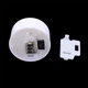 Свеча LED светящаяся мерцающая 4х4см (свечение желтое) - изображение 7