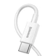 Кабель Baseus Type-C to iP Superior Series Fast Charging Data Cable 2m 20W, White (CATLYS-C02) - изображение 3